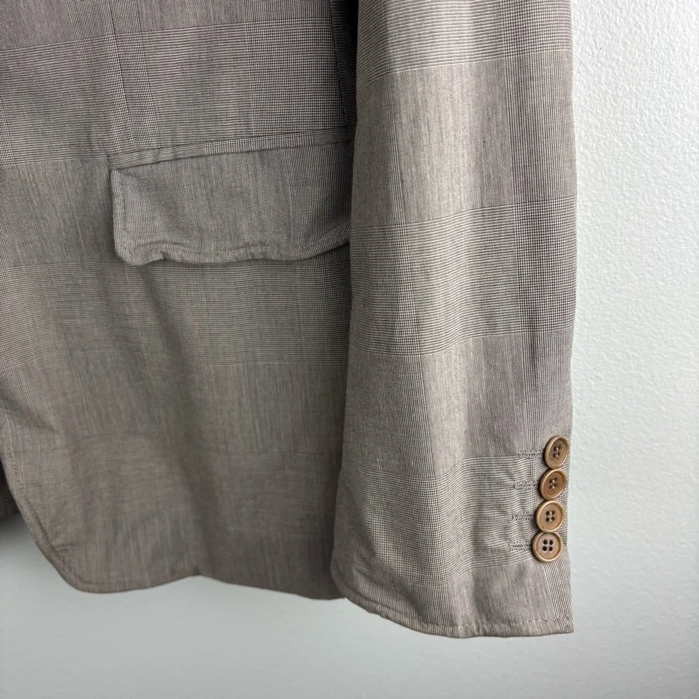 John Varvatos USA Blazer Men’s Size 42 Jacket Wire Inserts Casual Sport Coat